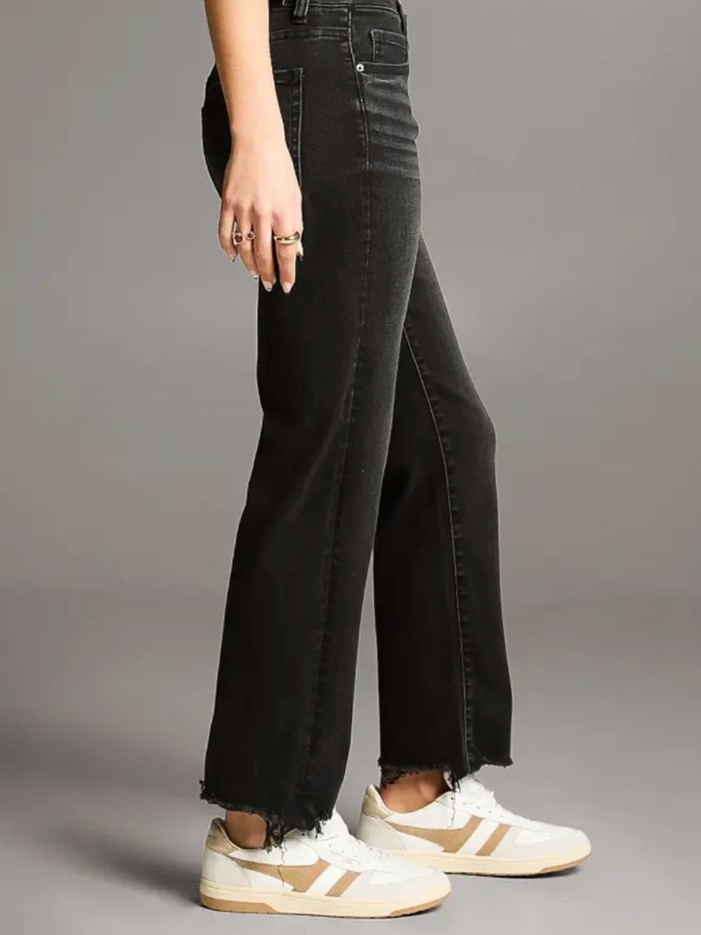 BKE Parker Cropped Straight-Leg Stretch Women’s Jeans - Picture 2 of 9